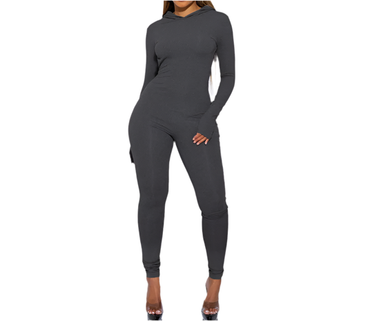 Backless Bodycon Jumpsuit